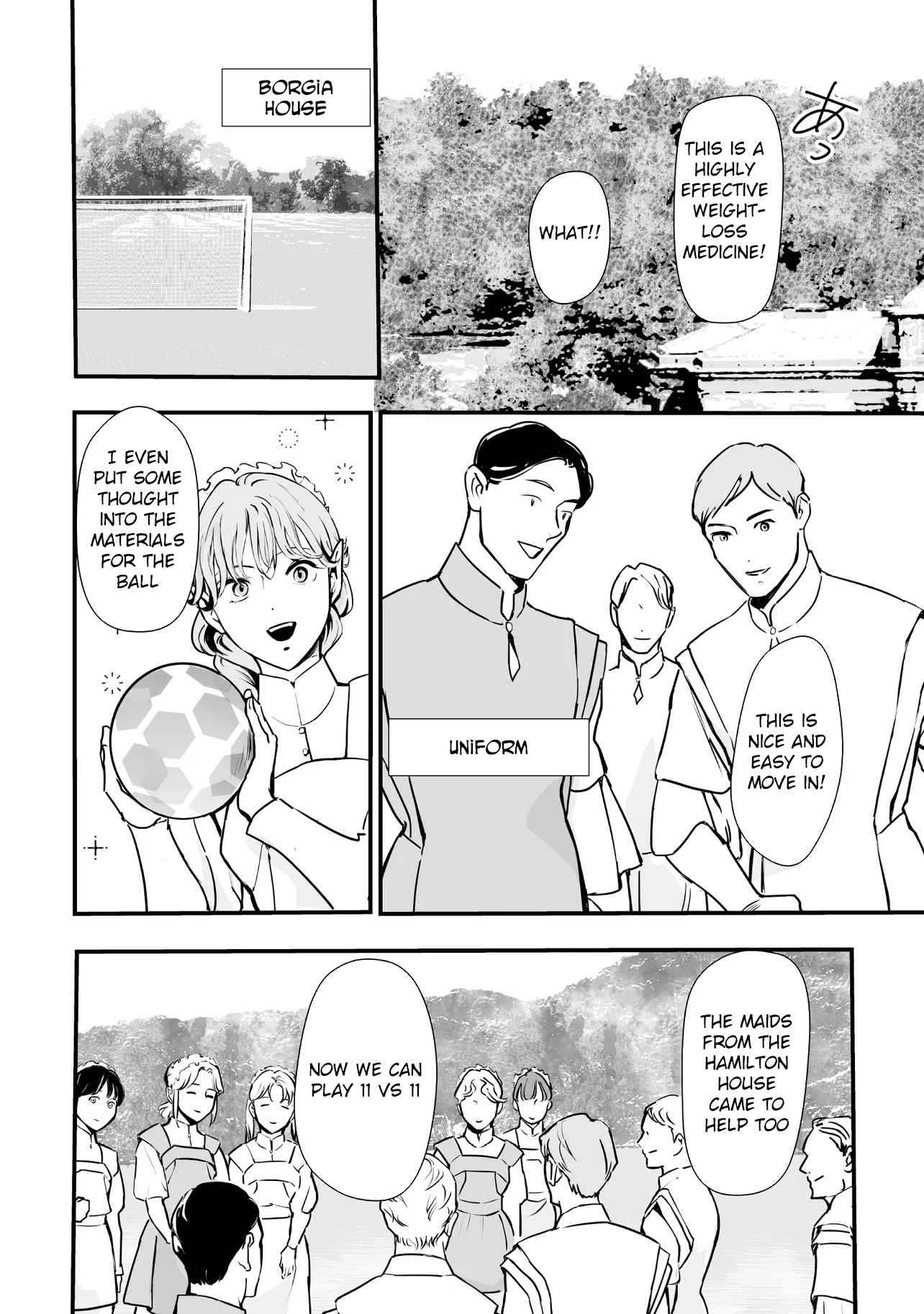 "Reborn as a Fat Villain Noble in an Eroge , Losing Weight and Avoiding Ruin for a Slow Life. Chapter 4 Page 14